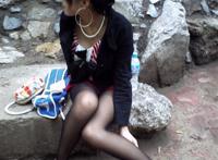 丝足高根上的精华图片：丝足上浓浓的精华图片