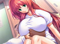 女生的奶奶长图片欣赏：吃美女的奶奶漫画图片