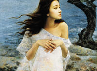 真人人体油画高清图片：中国女人人体油画欣赏