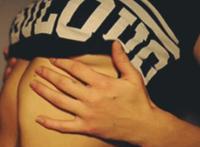 美女邪恶动态图561期：美女张腿被叉叉动态图