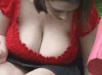 古惑美女GIF：前入式插B图片