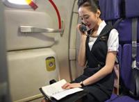 刘苗苗空姐图片：深圳航空刘苗苗图片