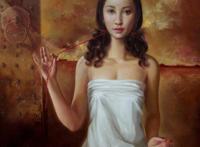 当代人体油画作品图片：徐彦洲人体油画