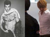 跑男4鹿晗下体激凸：男生穿紧身裤裆部突出 