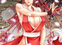 不知火舞之游乐园狂欢 不知火舞漫画黑白漫画：不知火舞小木屋不打码