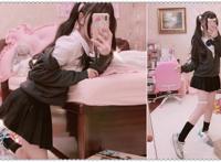 蔡萝莉5分07秒不雅照谣言 网传蔡萝莉早期照片