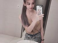 SWAG圣诞麋鹿装的妹子chinhbaby最新写真作品