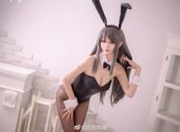 沧霁桔梗樱岛麻衣兔女郎cos 