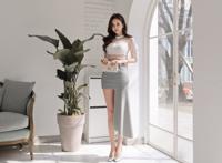 气质白色蕾丝美女性感长腿写真 实在是太好看了