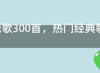 经典老歌300首，热门经典歌曲300首
