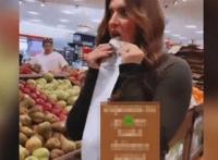 美国一女子超市舔商品自证不怕新冠