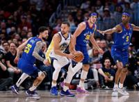 NBA》「浪花三兄弟」得分都破20 勇士砸碎金块听牌