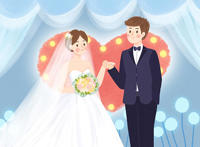 新郎躺婚床上看婚礼视频大笑 新娘直呼要悔婚