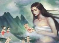 女娲吃人的图片 补天吃人的恐怖照可怕