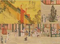 汉宫春晓图的作者是谁 高清版画了些什么内容