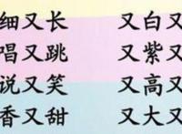 又蹦又跳一样的词语有哪些 又蹦又跳照样子写词语