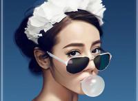 迪丽热巴的胸有多大 背后肯定是有什么金主
