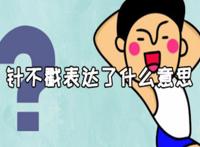 针不戳是什么意思梗 住在山里面真不错是谁说的