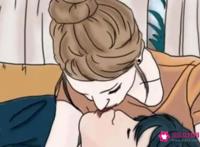 男人亲你嘴巴是什么意思