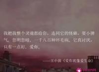 睡前说的情话短句