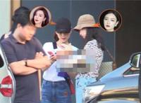 陈坤倪妮聚会互动，两人一起聊天嬉笑