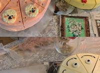 个人检视剖析材料，然后把手缓缓地抽