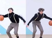 蔡徐坤打篮球是什么梗 网友：画面太娘不敢直视