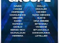 巴黎公布联赛大名单：姆巴佩领衔 内马尔梅西拉莫斯缺阵