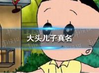 大头儿子真名叫什么,大头儿子真名头澜头太元
