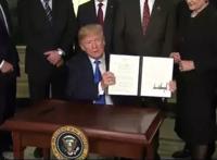 特朗普打响对华贸易战，系现代史上中美最大贸易战