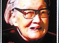 毛泽民夫人朱旦华逝世