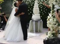 何洁赫子铭浪漫婚礼现场实拍（图）