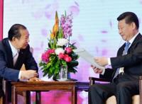 习主席今天与二阶俊博聊了些啥
