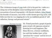 《纽约时报》称瑜伽伤身乱性源自邪教性崇拜