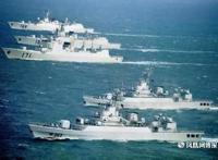 中国三大舰队军演南海仲裁后会否开战？