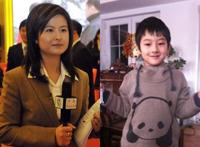 张泉灵白岩松等十大名嘴的帅仔靓女曝光(图)
