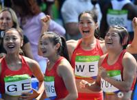 许绍连：美国女子接力重跑政治绑架了体育！