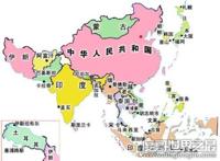 亚洲有多少个国家，一共有48个(最大中国/最小马尔代夫)