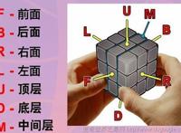 初学者使用的魔方口诀，7步教你快速复原三阶魔方(附图解)