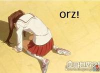 网络用语orz是什么意思，用来形容被事情打败或者是郁闷的心情