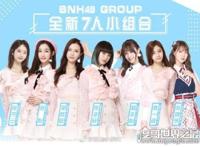 徐子轩c位出道，以SHN48全新7人小组合第一名出道受关注