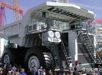 世界上最大的汽车，利勃海尔t282b(全长16米/最大重量592吨)