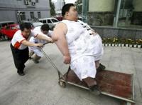 中国最胖的人，相当于四个你的体重（中国第一胖）