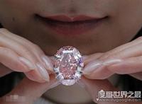 世界上最大的粉钻石，近60克拉的粉红之星拍出5.53亿港元的天价