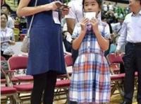 姚明女儿姚沁蕾2019年多高，九岁身高160cm(比一般成年女性都高)