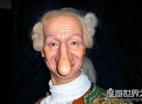 世界上鼻子最长的人，奥利·布莱恩(18世纪贵族/鼻长14厘米)