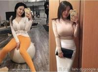 韩国微胖界瑜珈女神seulmin，胸器快让紧身衣撑爆了(组图)
