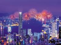 世界最美三大夜景，灯火辉煌在的大海上静静绽放(梦幻仙境)