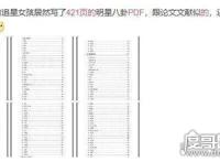 娱乐圈421页pdf明星八卦详情，作者＂扒爷＂身份成谜(勿谣传)