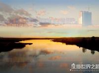 揭秘海市蜃楼形成的原因，物体反射的光经大气折射形成的虚像